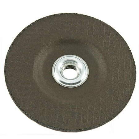 Forney Grinding Wheel, Metal, Type 27, 4-1/2 in x 1/8 in x 5/8 in-11 71818